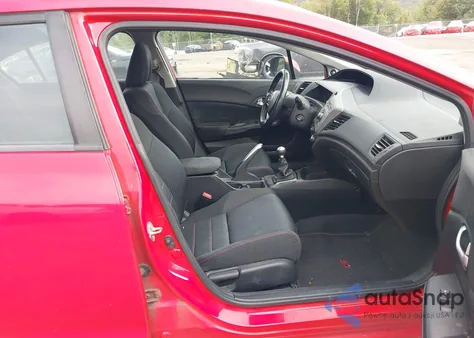 2012 Honda Civic Si from USA, damaged, VIN 2HGFB6E5XCH701657